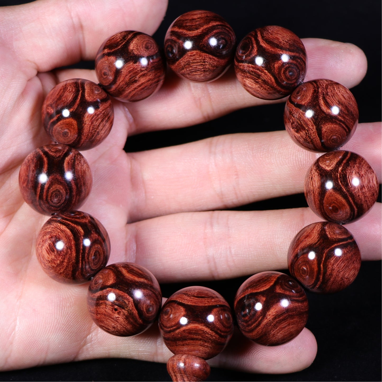Aura Craft Tibetan Rosewood Warmth Bracelet 6