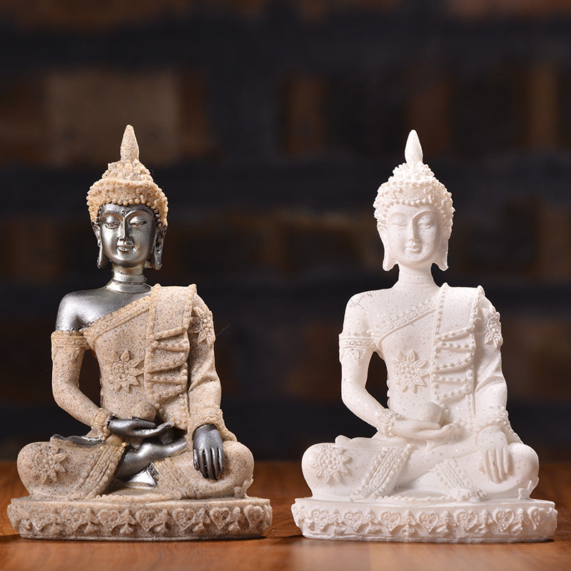 Aura Craft Meditation Sitting Buddha is suitable for living room, study room and tea room 1