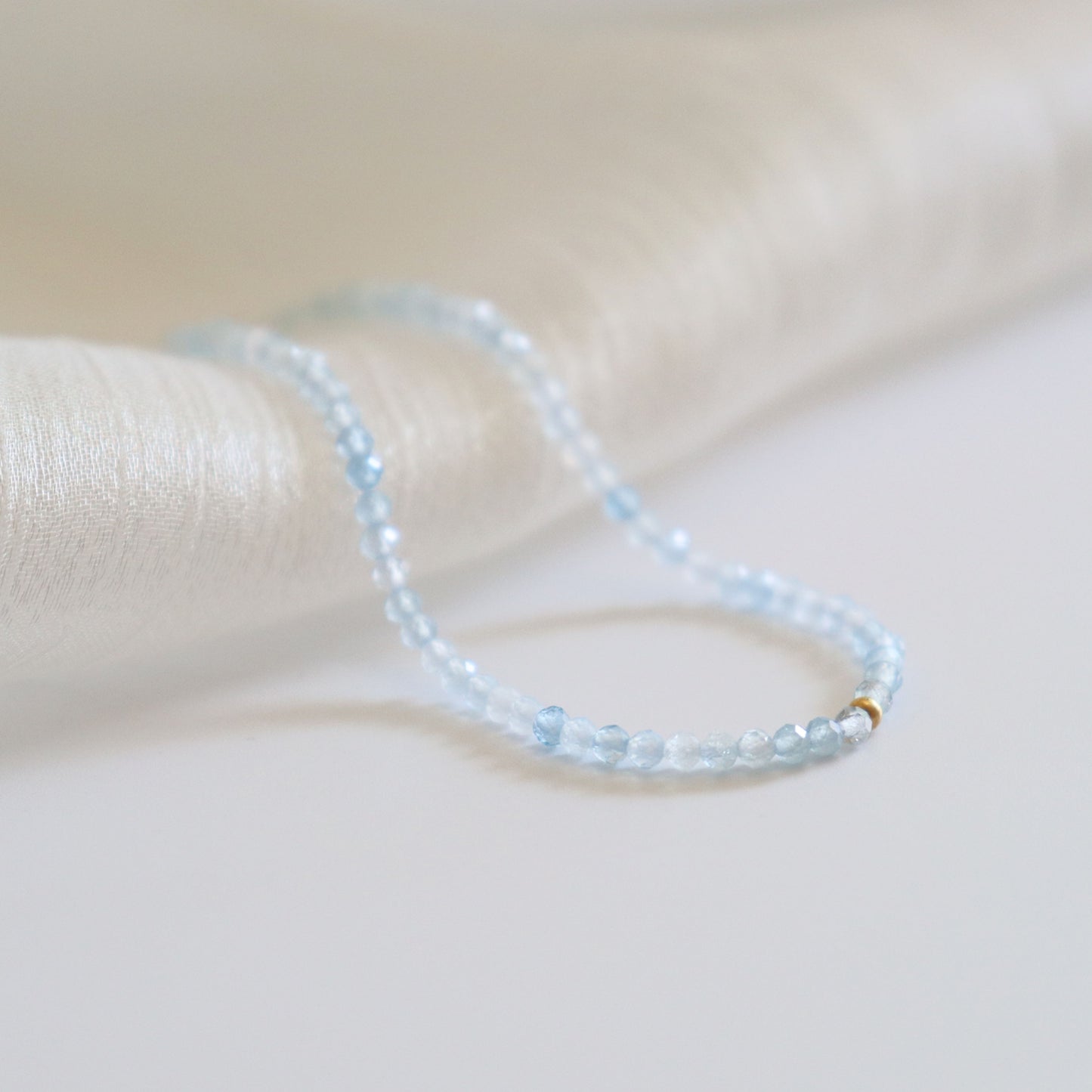 Aura Craft Aquamarine Crystal Blessing Lucky Bracelet 2