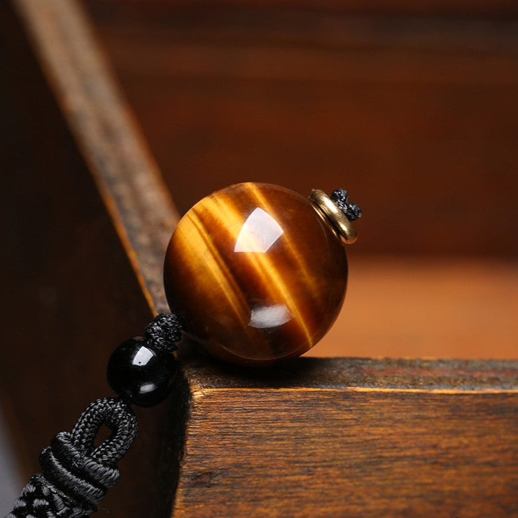 Aura Craft Healing Feng Shui Natural Tiger's Eye Pendant 4