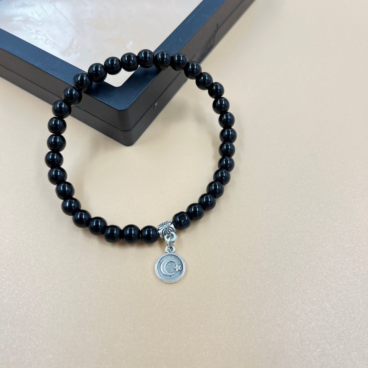 Aura Craft Moon Agate Meditation Blessing Bracelet