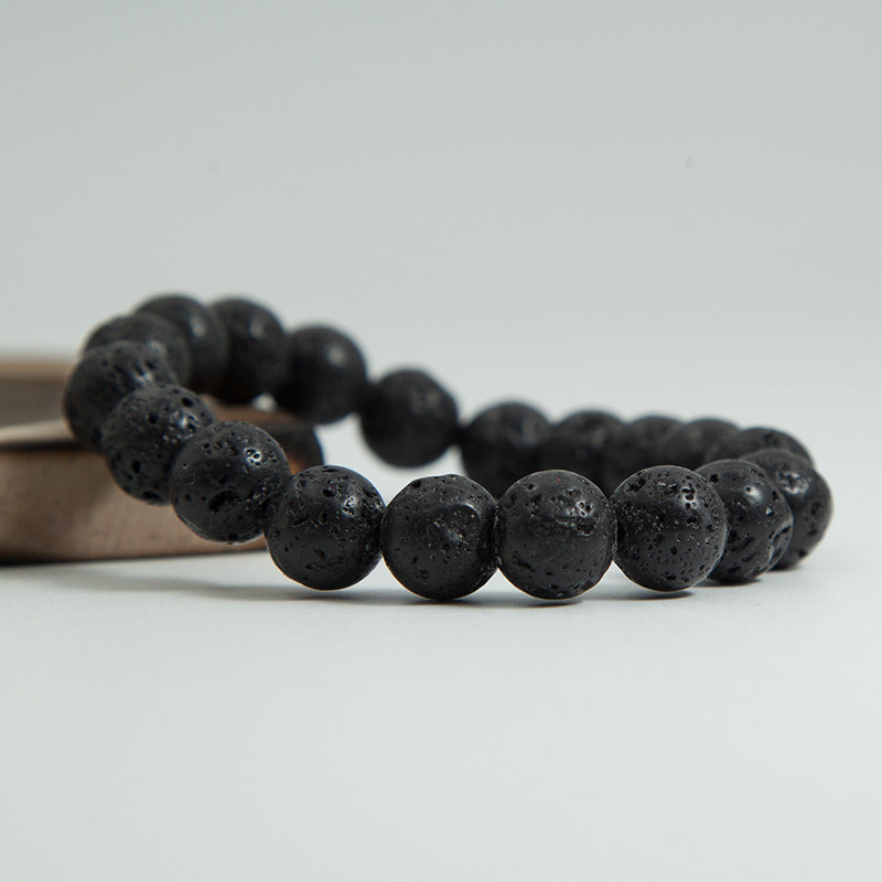 Aura Craft Volcanic Rock Bracelet for Warding Evil and Blessing Meditation and Healing 1