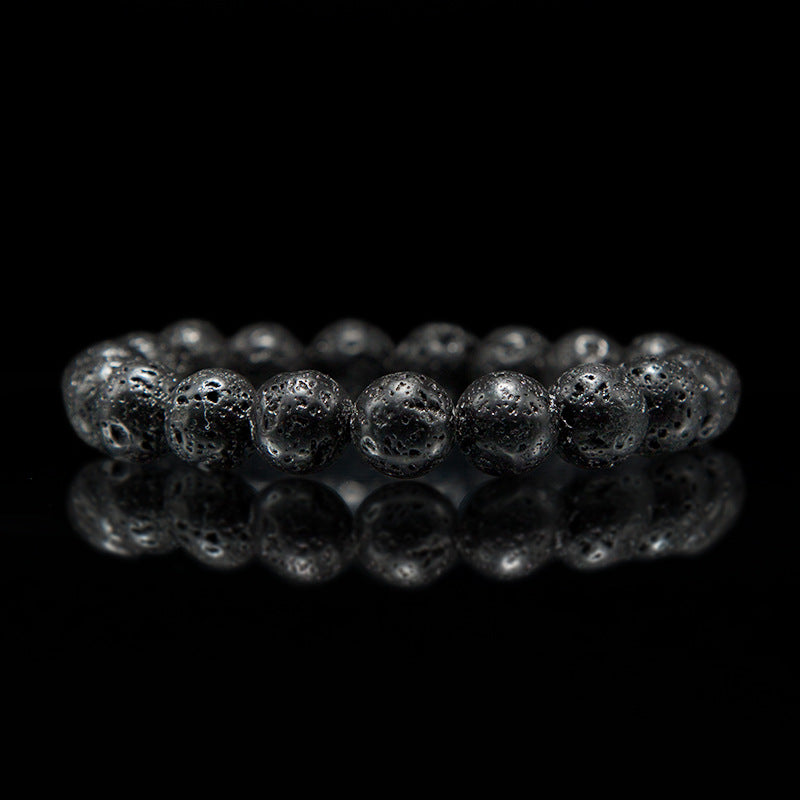 Aura Craft Volcanic Rock Bracelet for Warding Evil and Blessing Meditation and Healing 3