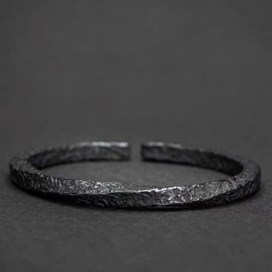 Aura Craft Möbius Ring Alloy Open Bracelet 2