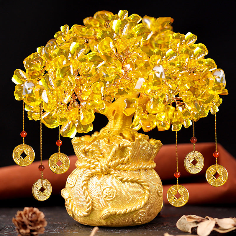 Aura Craft Feng Shui Collection Wealth Citrine Gathering Reiki Display piece 4