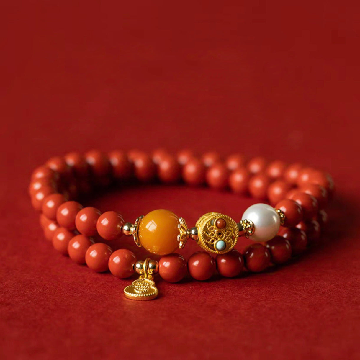 Aura Craft Feng Shui Vermillion Lucky Love Bracelet 1