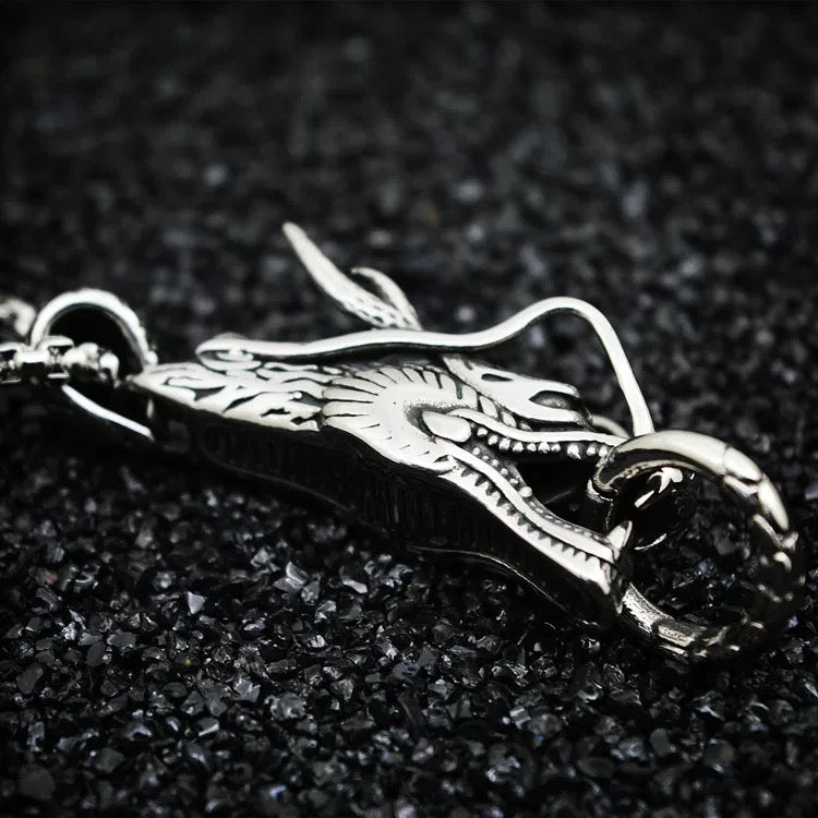 Aura Craft Oriental Dragon Amulet Pendant 5