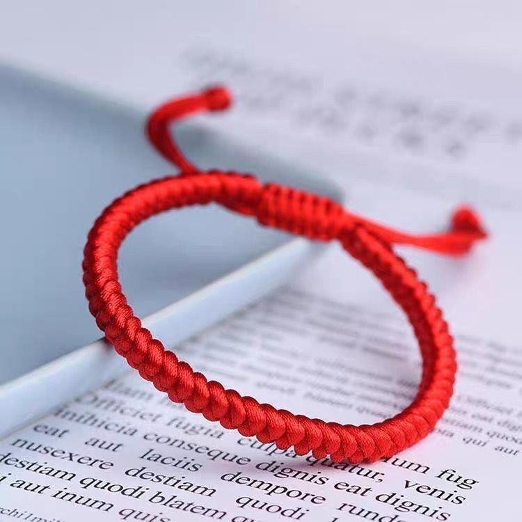Aura Craft Lucky Red Thread Braided Blessing Couple Bracelet 4