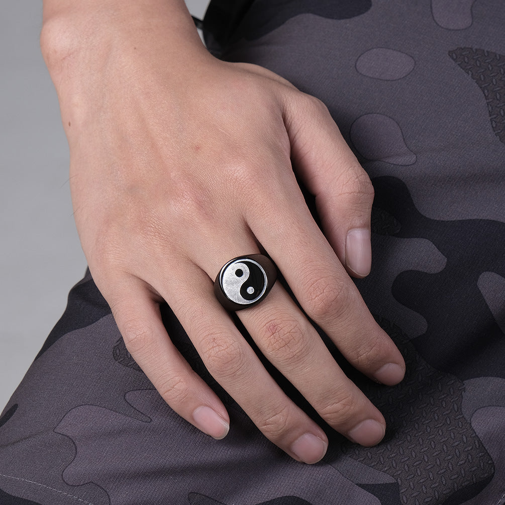 Aura Craft Yin Yang Couple Blessing Ring 6