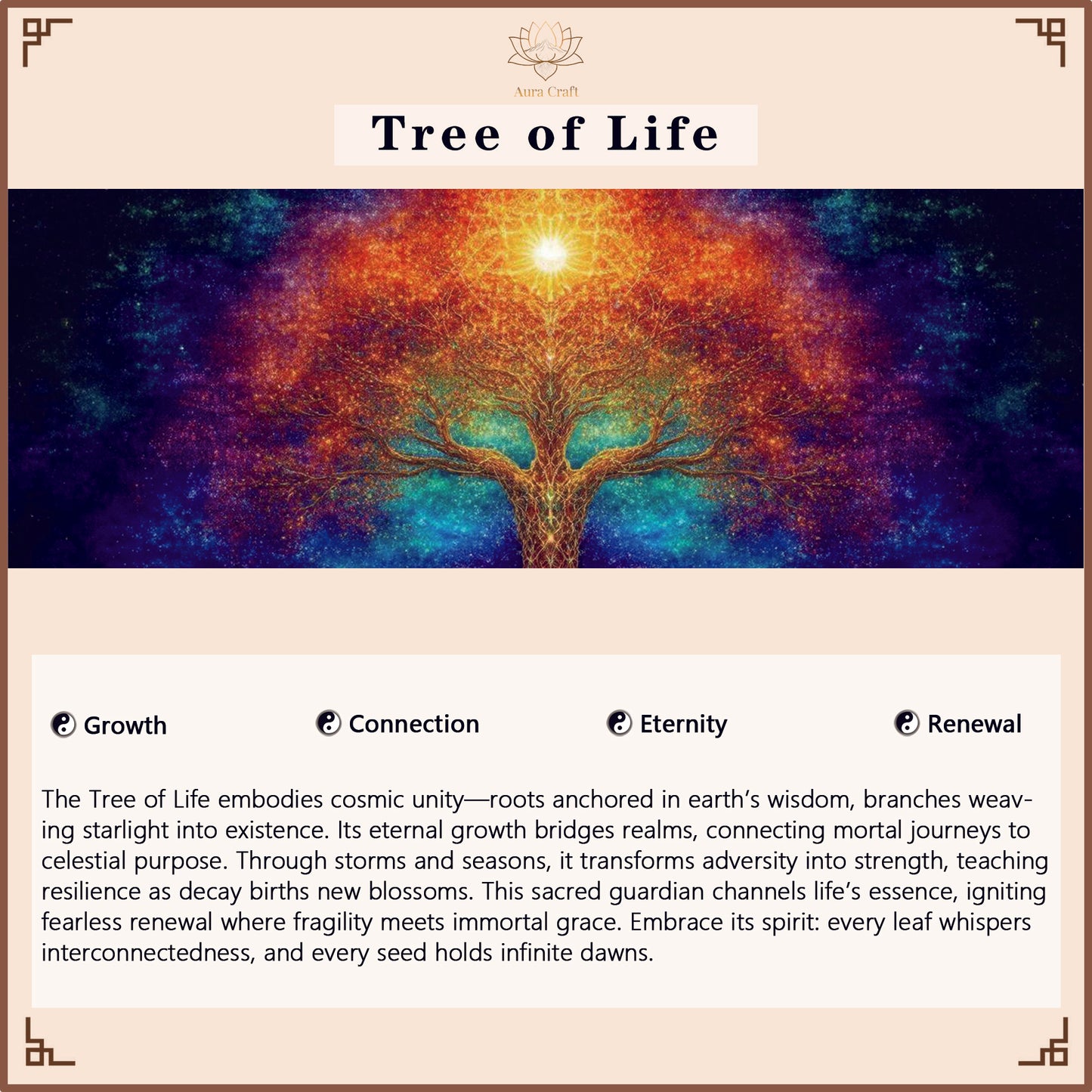aura craft tree of life