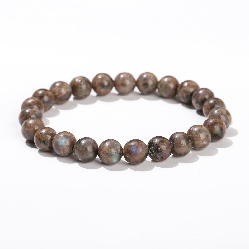 Aura Craft Natural Agate Crystal Gemstone Reiki Beaded Bracelet 7