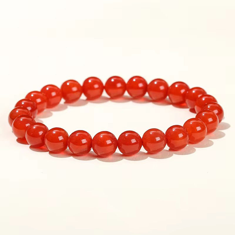 Aura Craft Natural Agate Crystal Gemstone Reiki Beaded Bracelet 15