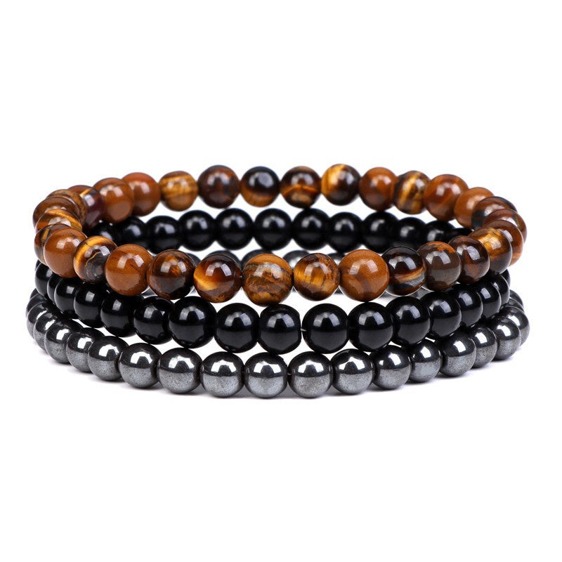 Aura Craft Natural Agate Multiple Blessings Lucky Health Bracelet 4