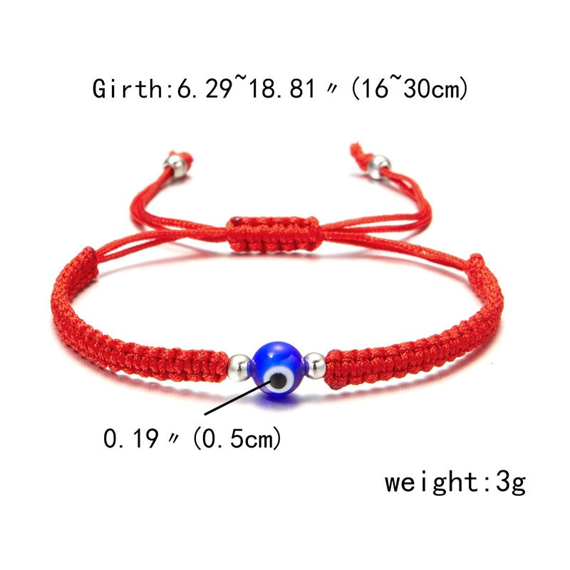 Aura Craft Evil Eye Red String Bracelet 3
