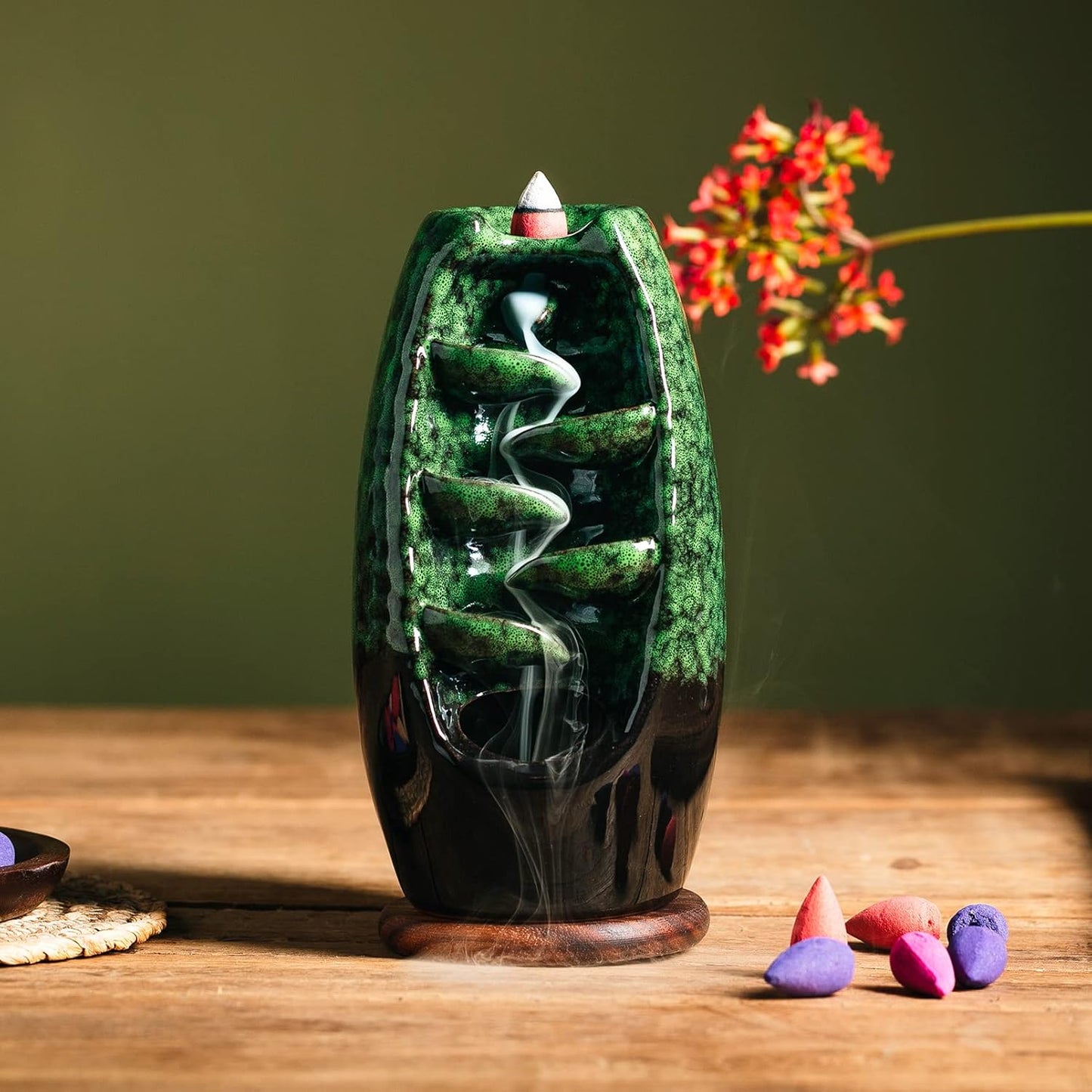 Zen Decor, Protection Incense Burner Decoration, Oriental Loong 2