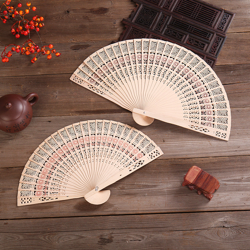 Aura Craft Feng Shui Hollow Carved Folding Fan 3