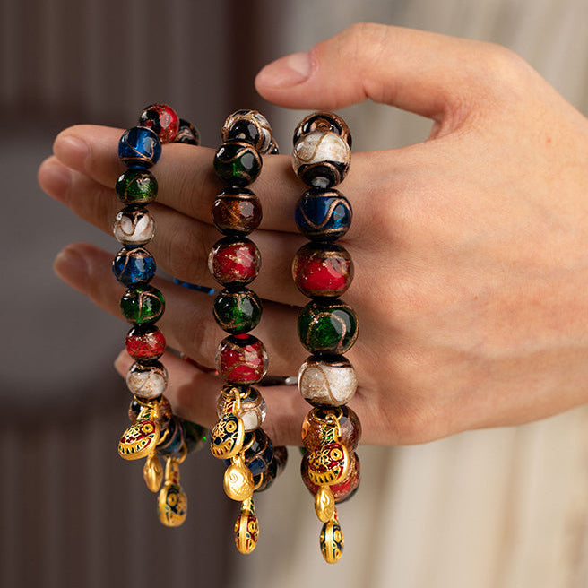 Aura Craft Feng Shui Perfect Guardian Wealth Knowledge Gold Devouring Beast Bracelet 5