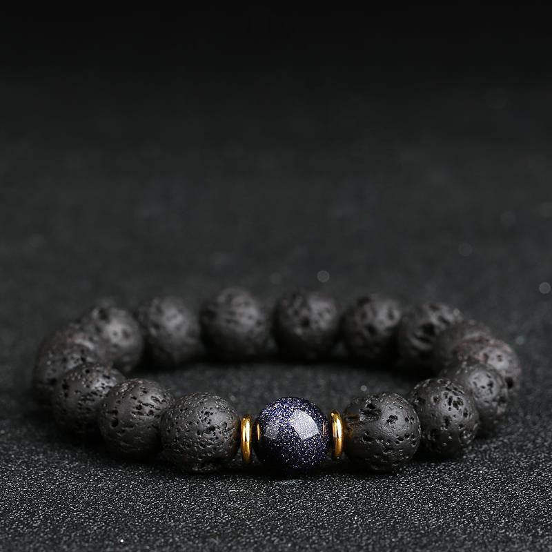 Aura Craft Volcanic Rock Meditation Blessing Bracelet 3