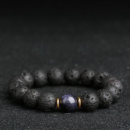 Aura Craft Volcanic Rock Meditation Blessing Bracelet 3
