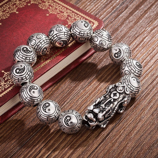 Aura Craft Feng Shui Yin Yang Pixiu Fortune and Evil-Repelling Bracelet 1