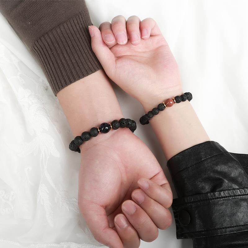 Aura Craft Volcanic Rock Meditation Blessing Bracelet 4