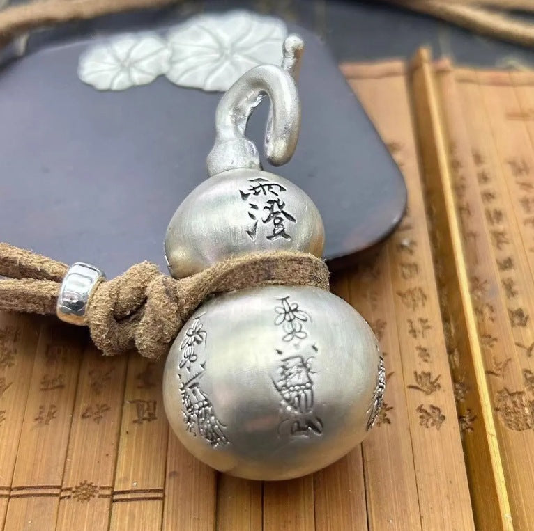 Aura Craft Yin Yang Tai Chi Bagua Gourd Fortune and Health Pendant 2