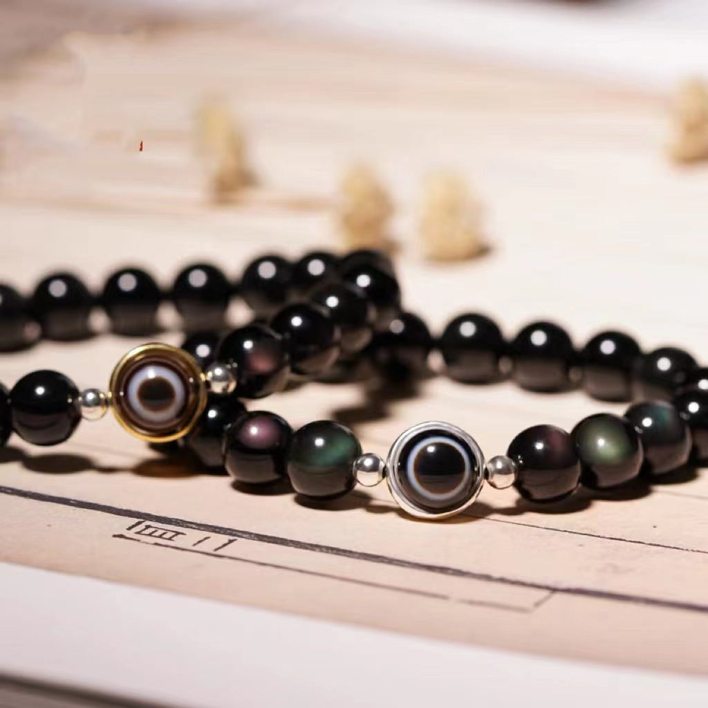 Aura Craft Feng Shui Obsidian Agate Fortune Bracelet 2