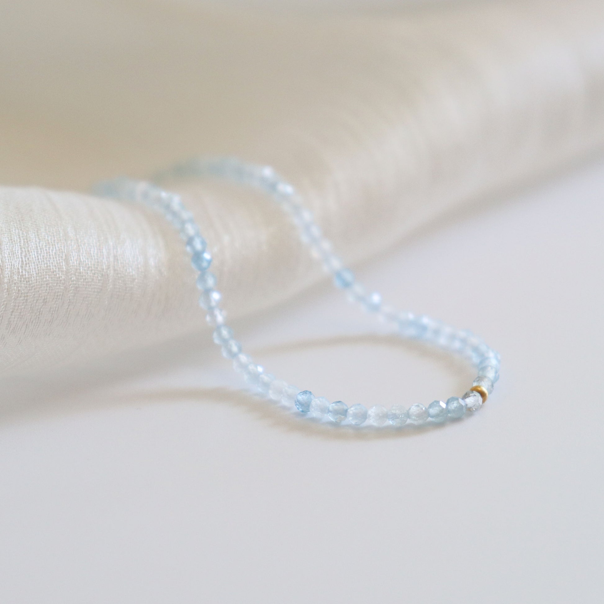 Aura Craft Aquamarine Crystal Blessing Lucky Bracelet 2