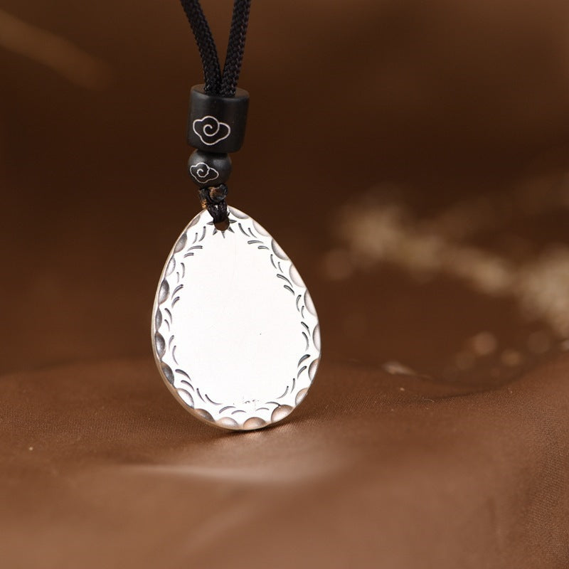 Aura Craft Feng Shui Yin Yang Bagua Lucky Blessing Amulet Necklace