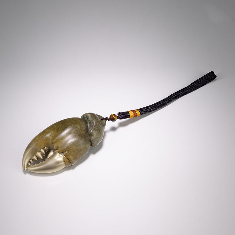 Aura Craft Feng Shui Taoist Handmade Crab Claws to Attract Wealth and Ward Off Evil Hanging Ornaments