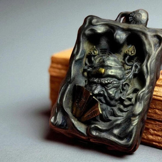 Aura Craft Feng Shui Zhong Kui Amulet Copper Pendant 1