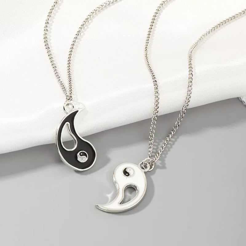 Aura Craft Feng Shui Tai Chi Yin Yang Couple Blessing Lucky Pendant 2