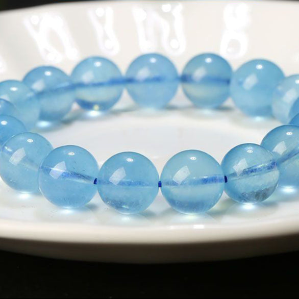 Aura Craft Aquamarine Blessing Meditation Lucky Bracelet 2