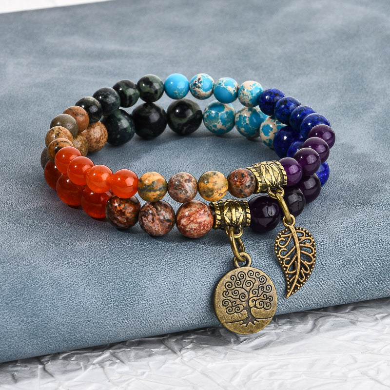 Aura Craft Natural Stone Reiki Yoga Meditation Bracelet 1
