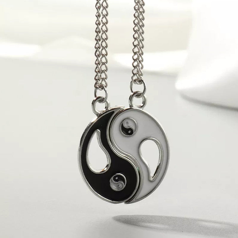 Aura Craft Feng Shui Tai Chi Yin Yang Couple Blessing Lucky Pendant 1