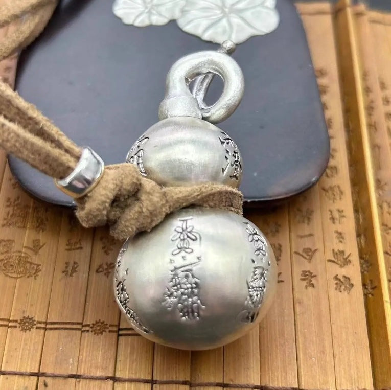 Aura Craft Yin Yang Tai Chi Bagua Gourd Fortune and Health Pendant 4