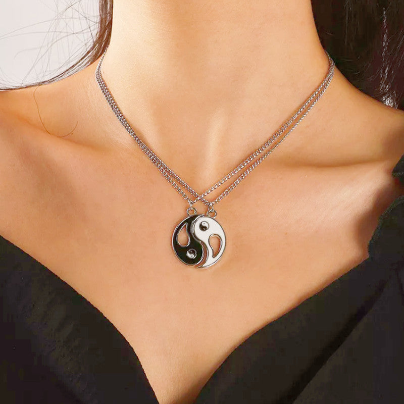 Aura Craft Feng Shui Tai Chi Yin Yang Couple Blessing Lucky Pendant 5