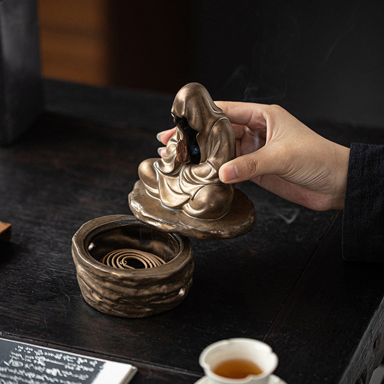 Aura Craft Feng Shui Zen Meditation Incense Burner