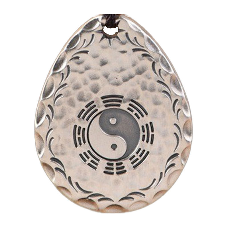Aura Craft Feng Shui Yin Yang Bagua Lucky Blessing Amulet Necklace