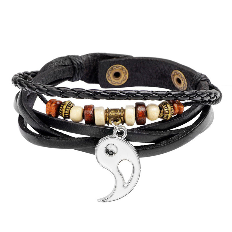 Aura Craft Feng Shui Yin Yang Blessing and Lucky Charm Bracelet 7
