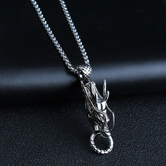 Aura Craft Oriental Dragon Amulet Pendant 1
