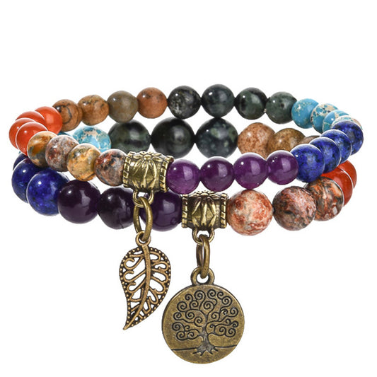 Aura Craft Natural Stone Reiki Yoga Meditation Bracelet 3