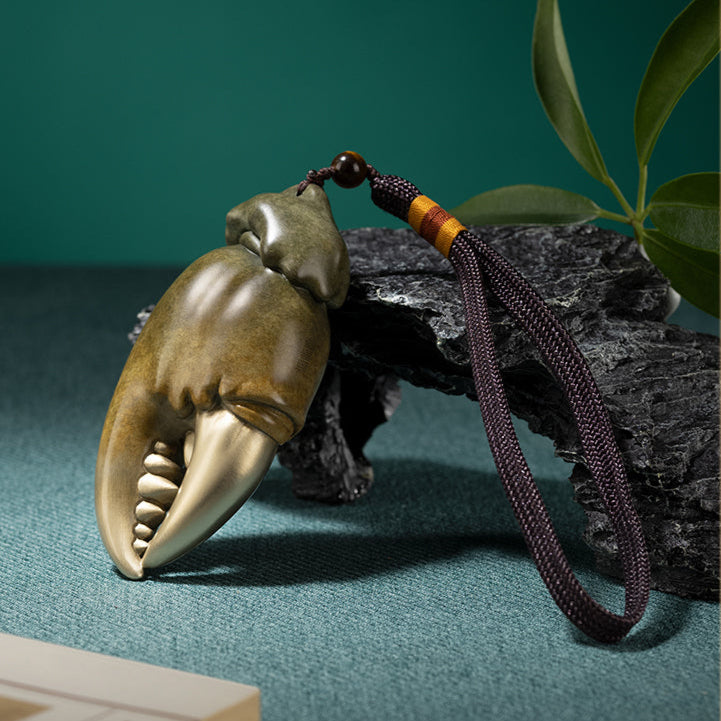 Aura Craft Feng Shui Taoist Handmade Crab Claws to Attract Wealth and Ward Off Evil Hanging Ornaments 3