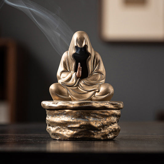 Aura Craft Feng Shui Zen Meditation Incense Burner