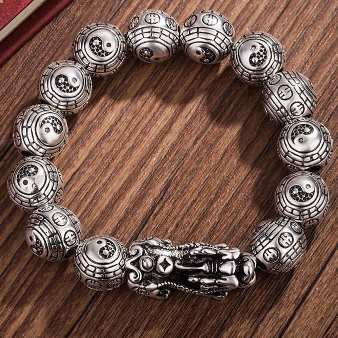 Aura Craft Feng Shui Yin Yang Pixiu Fortune and Evil-Repelling Bracelet 3