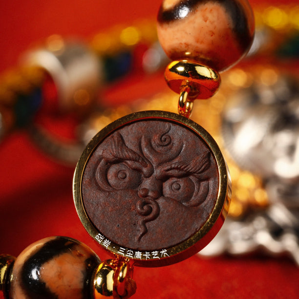 Aura Craft Tibetan 925 sterling silver amulet necklace 5