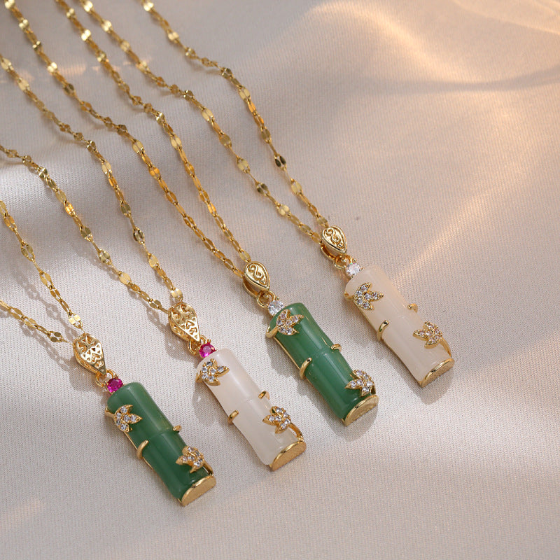 Lucky jade necklace pendant that brings unexpected wealth 4