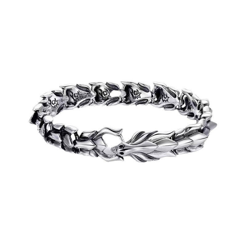 Aura Craft  Loong Head and Scale Amulet Bracelet 5