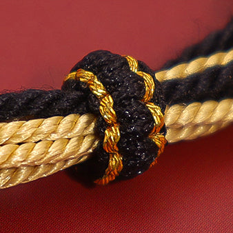 Aura Craft Tibetan Braided Multicolored Rope Bracelet 3