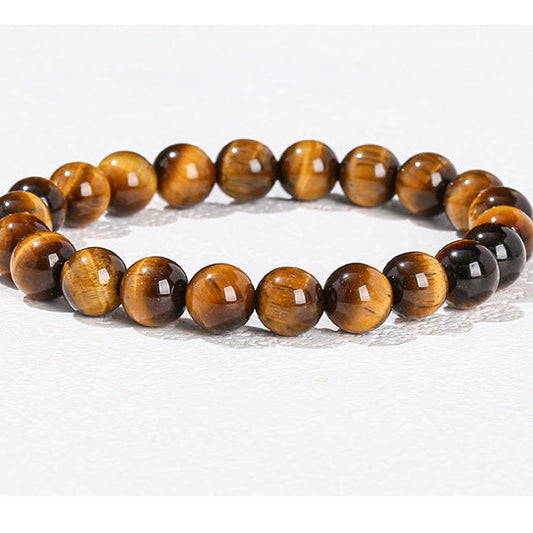 Aura Craft Natural Agate Crystal Gemstone Reiki Beaded Bracelet 1